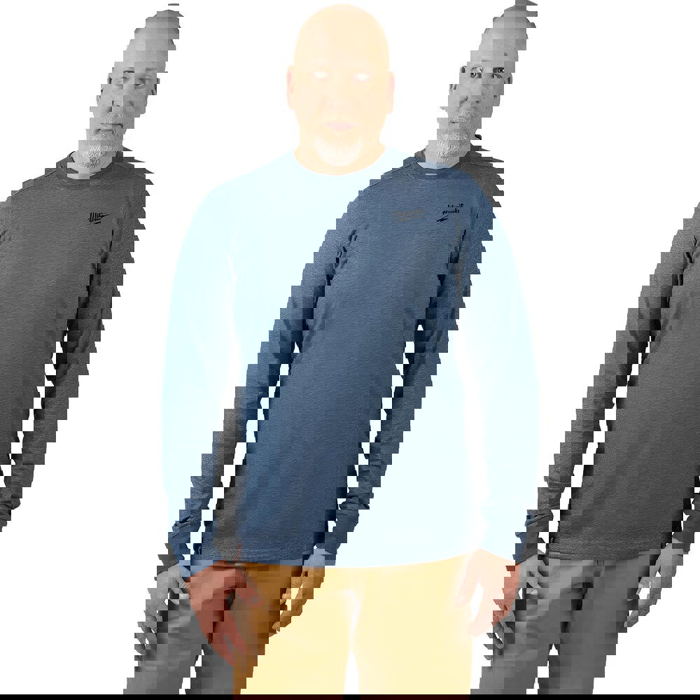 Shirts; Garment Style: Long Sleeve ; Garment Type: Lightweight; Breathable; UV Protection ; Size: 3X-Large ; Material: Cotton; Polyester ; Chest Size (Inch): 54 to 56